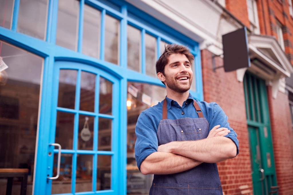 Maryland small business owner reviewing group and individual health insurance options